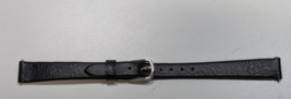 NOS LORUS V821-0120 LADIES BLACK 13MM REPLACEMENT LEATHER WATCH BAND ZK023 - $15.83