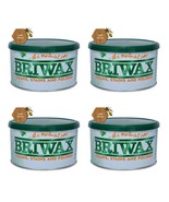 Briwax Original Furniture Wax 16 Oz - Light Brown (Pack of 4) - $120.69 CAD