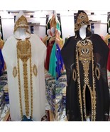 NEW kimono Long Ramadan Special Eid Moroccan Dubai Kaftans Dress Abaya - $147.01 CAD