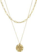 S.J JEWELRY 12 Constellations Zodiac Necklace Women&#39;s Simple Delicate 14K Gold F - £26.22 GBP