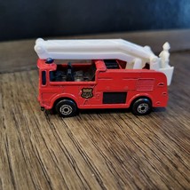 1981 Matchbox Snorkel Fire Engine Truck Red Die Cast - $6.99