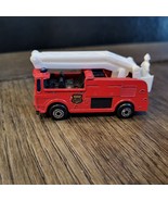 1981 Matchbox Snorkel Fire Engine Truck Red Die Cast - £5.46 GBP