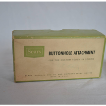 VTG Sears Kenmore Buttonhole Attachment by Greist Mfg - $24.75