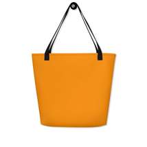 Autumn LeAnn Designs® | Bright Orange Large Tote Bag - £29.81 GBP