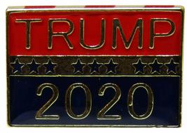K&#39;s Novelties Wholesale Pack of 12 Trump 2020 Red Blue Bike Hat Cap Lapel Pin - £26.44 GBP