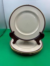 Set of 4 Lenox Presidential Collection Fine China HAMILTON Dinner Plates USA - £120.17 GBP