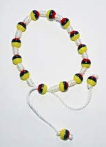Artigianale Bracciale Colori Bandiera Colombia Ecuador Venezuela Nativo - $25.42