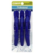 Conair Style &amp; Clip Mega Hold Hair Clips for Thick Hair, Black, 3 Count - $8.95