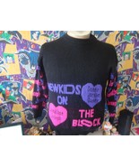 Vintage 90&#39;s New Kids On The Block 1990 concert Tour Sweater Fits Adult ... - $76.23