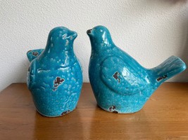 Vintage Bitossi rimini style pair of birds - £135.09 GBP