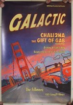 Galactic Poster Fillmore September 10-11 Golden Gate Bridge 2004 Mint - £28.31 GBP