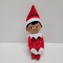 Elf on the Shelf Plushee Pals 12&quot; Boy Elf Christmas African American Brown - £12.55 GBP