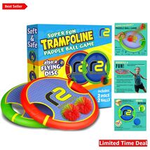 Ultimate Fun Bouncy Paddle &amp; Catch Game – Safe Indoor/Outdoor Play for A... - $58.36