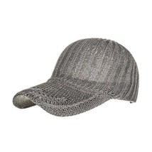 Spring And Autumn Version Knitted Peaked Hat Hollow Breathable Sunshade ... - £9.79 GBP