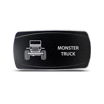 CH4x4 Rocker Switch Monster Truck Symbol - Horizontal - Amber  LED - £13.30 GBP