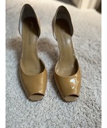 Michael Shannon Heels 9-9.5 Women’s Mustard Patent Pumps Very Good - $19.75