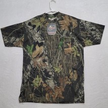 Camo Mens T Shirt Size XL XLarge Short Sleeve Camouflage Casual Mossy Oak - £14.82 GBP