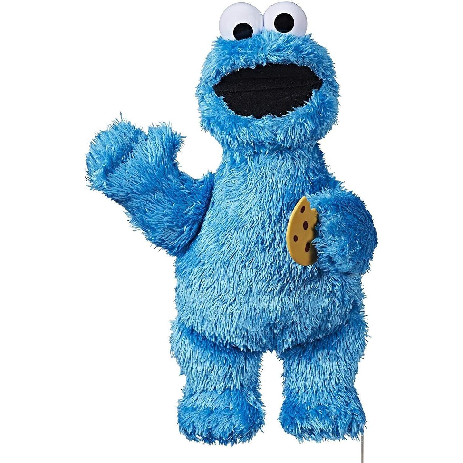 Sesame Street Feed Me Cookie Monster Plush: Interactive 13 Inch Cookie Monster,