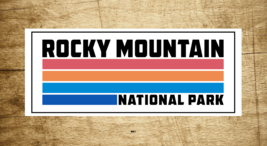 Rocky Mountain National Park Sticker Travel Decal 5&quot; X 2&quot; Colorado - £4.41 GBP