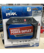 Peak, 12 volt, 800 watts, 2 outlets, Power Inverter, PKC0M08 - £50.63 GBP