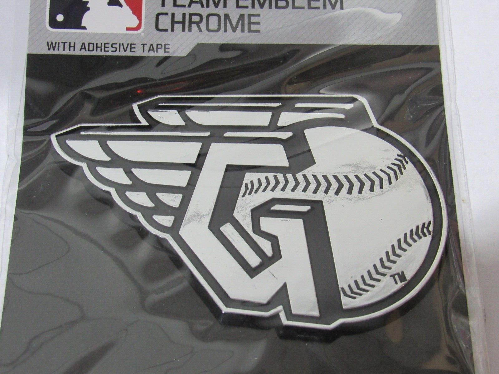 MLB Cleveland Guardians 3-D Automotive Team Chrome Emblem By Fanmats - $17.95