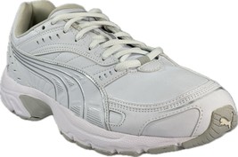 PUMA Men&#39;s Axis SL White Lifestyle Casual Sneakers SZ 8.5, 36846601 - $44.99