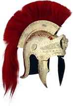 Armor Praetorian Guard Roman Helmet - One Size - Brass Armour Gold - £106.83 GBP
