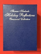 Thomas Kinkade Studios Holiday Reflections Ornament 2015 Rare Tree Shaped Nice - £17.56 GBP