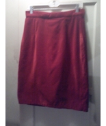 Red Velvet Skirt - $30.00