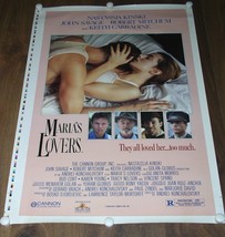 Maria&#39;s Lovers Movie Poster Vintage 1984 Home Video Nastassia Kinski R. ... - $74.99
