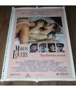 Maria&#39;s Lovers Movie Poster Vintage 1984 Home Video Nastassia Kinski R. ... - £58.98 GBP