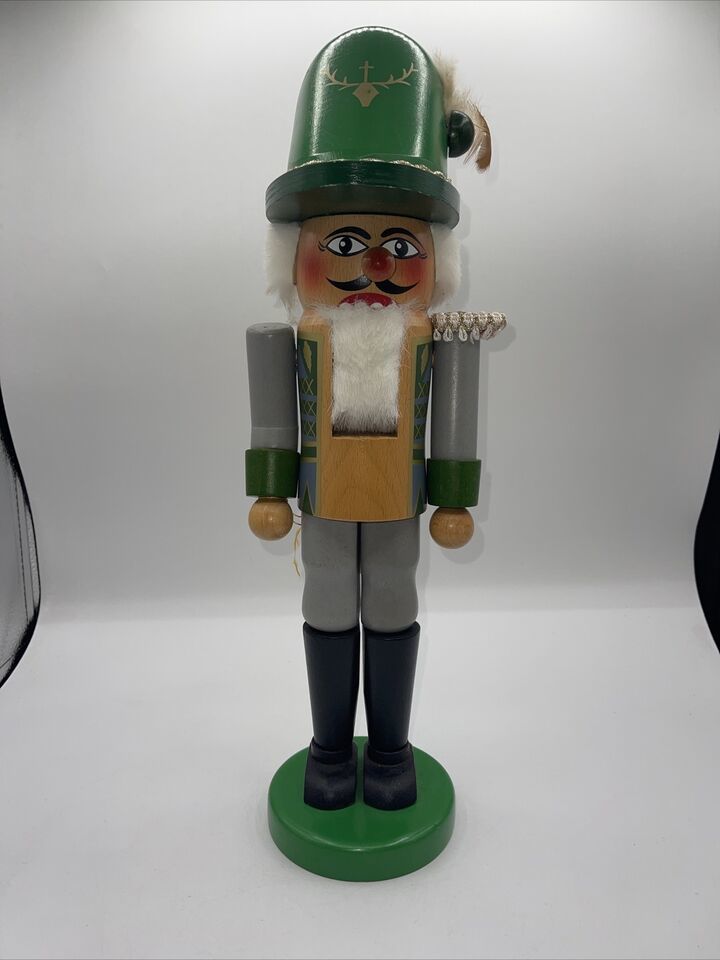 Primary image for STEINBACH KING'S COURT HUNTER NUTCRACKER 16.5" H READ