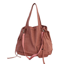 Fashion Shoulder Bag Unisex Literary Trend Handbag Cool Street Women Students La - £58.08 GBP