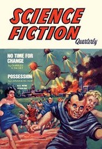 Science Fiction Quarterly: Citizens Flee UFO Attack - £15.76 GBP