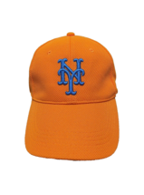 New York Ny Mets Orange Baseball Hat Cap Nathan&#39;s Hotdogs Promo Sga Citi Field - £15.97 GBP
