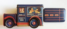 Hershey&#39;s Milk Chocolate Kisses Train canister tin - £10.18 GBP
