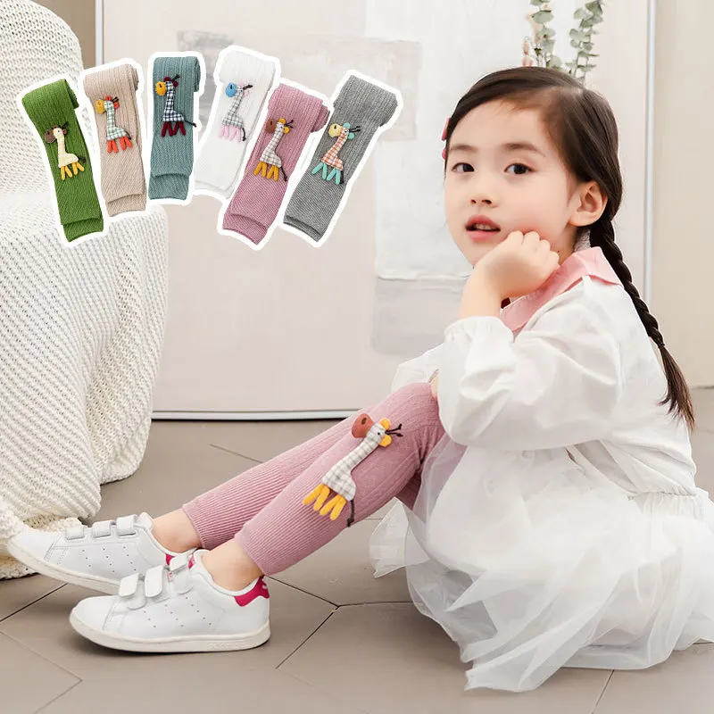 Game Fun Play Toys 1 to 8 Years Spring Autum Cute Deer Girl Trousers High Qualit - £23.32 GBP