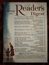 Readers Digest February 1958 Gene Coughlin Frank Lloyd Wright Arch Oboler - £11.25 GBP