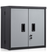 Foldable Wall Cabinet Garage Cabinet Wall Mounted 26&quot; Small Cabinet 240LBS - €134,81 EUR