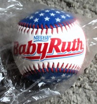 Nestle BABY RUTH Candy Bar Stars &amp; Stripes American Flag Logo Baseball NIP - $22.49