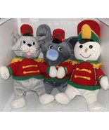 Vintage 1999 Set Of 3 SNOWDEN AND FRIENDS Cat Elephant Snowman 9” Plush ... - $13.68 CAD