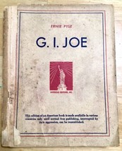 G.I. Joe by Ernie Pyle 1944-45, Extremely Rare Overseas Editions Pocket Book - £199.79 GBP