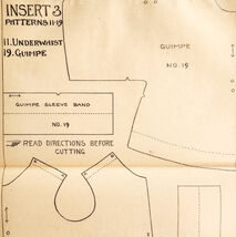 1913 Mary Frances Sewing Pattern Doll Underwaist Guimpe Jane Boyer Craft... - $39.99