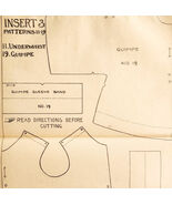 1913 Mary Frances Sewing Pattern Doll Underwaist Guimpe Jane Boyer Craft... - $742.27 MXN