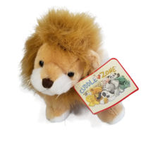 Lion Plush Stuffed Cuddle Zone Animal Best Made Toys Tag 2006 Jungle Cat Mini - $11.64