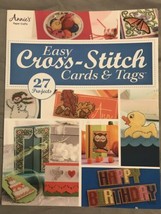 Cross Stitch Pattern Book EASY CARDS &amp; TAGS ~ Motifs, Ornaments, Borders + - £13.01 GBP