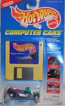 1996 Hot Wheels Computer Car Included Rigor Motor #15452 &amp; Computer Disk MOC - £4.72 GBP