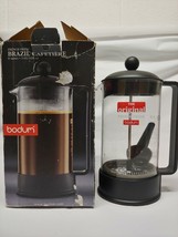 New BODUM Brazil 8-Cup French Press Coffee Maker 34-oz Black - £11.77 GBP