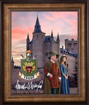 Wall Art of Donald Trump and Melania Trump 1300&#39;s  Hand Signed by the ar... - $683.10