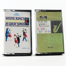 Wayne King&#39;s Golden Favorites &amp; Dance Medleys (2 Cassette Tapes, MCA) MCAC-155 - £11.16 GBP